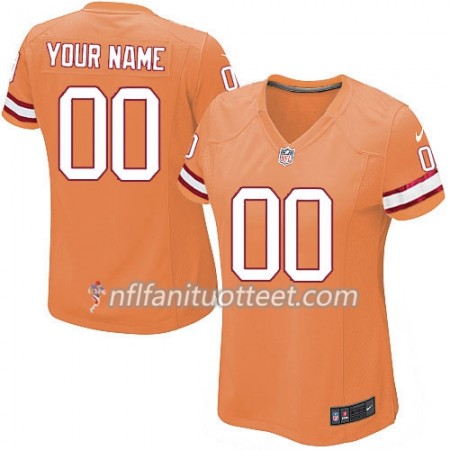 Nainen Tampa Bay Buccaneers NFL Pelipaita Custom Oranssi 